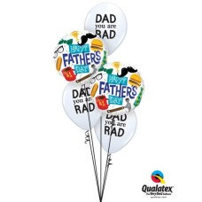 Bouquet 991 Glad You're My Dad! Qualatex #98465-2 98555-3